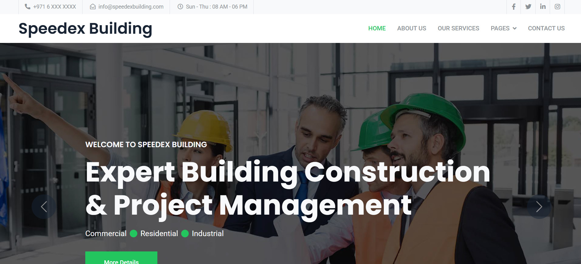 Afin Nafsan - Speedex Building Dubai Corporate Showcase Project